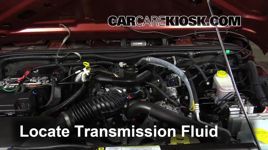 2010 Jeep Wrangler Unlimited X 3.8L V6 Transmission Fluid